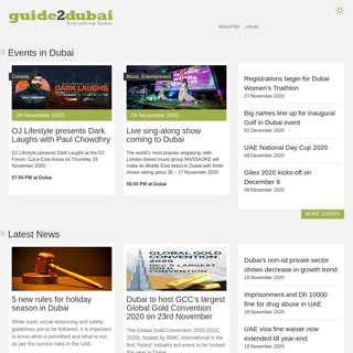 A complete backup of guide2dubai.com