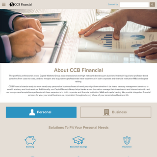 A complete backup of ccbfinancial.com
