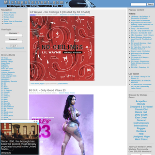 MixtapeTorrent.com - The Latest Mixtape Downloads, Mixtape News, & Independent Music Promotion
