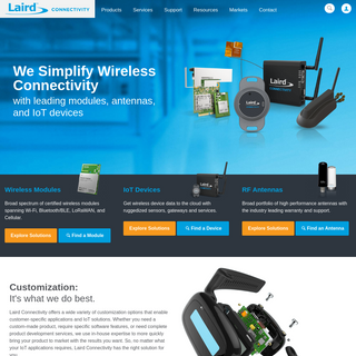 Wireless Module, Antenna & IoT Manufacturer - Laird Connectivity