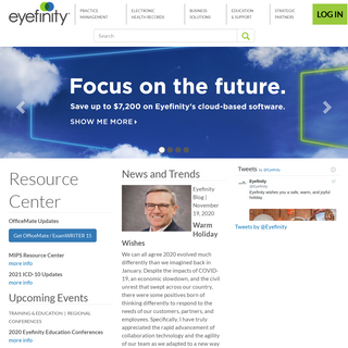 A complete backup of eyefinity.com