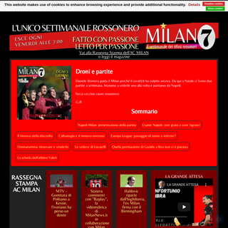 A complete backup of milan7.it