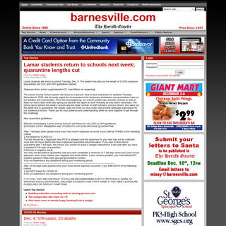 A complete backup of barnesville.com