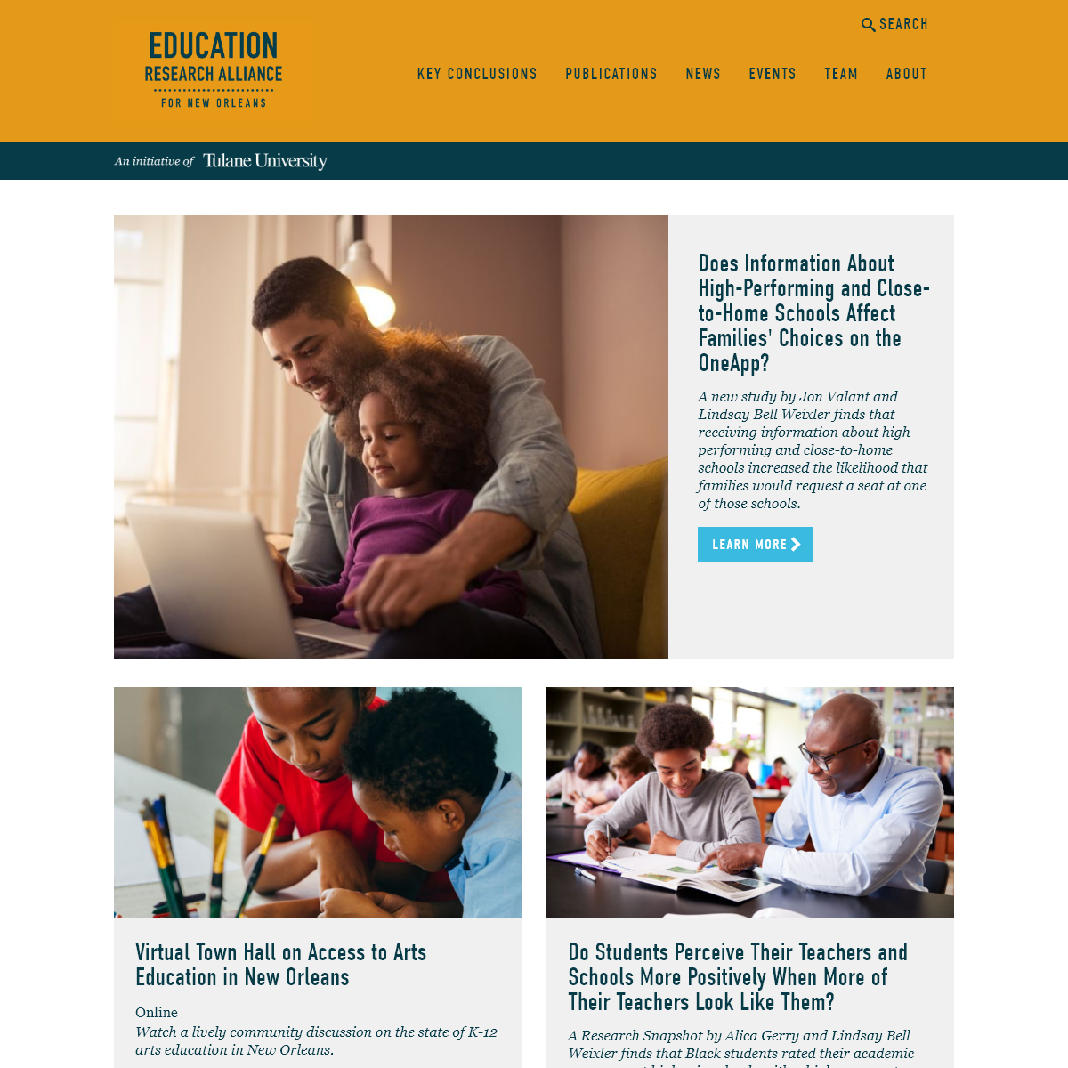 Home Â· Education Research Alliance for New Orleans