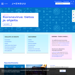A complete backup of joensuu.fi