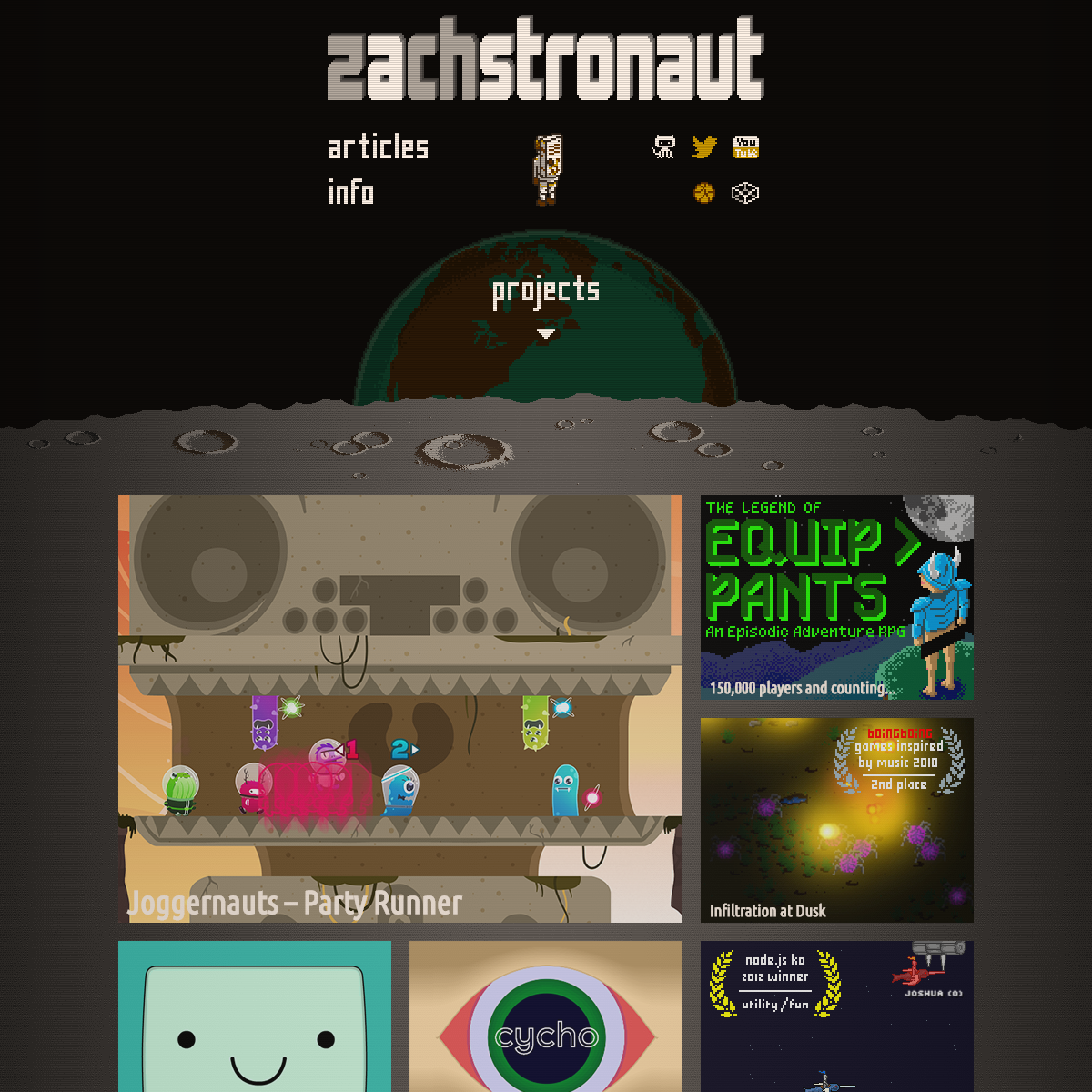 A complete backup of zachstronaut.com