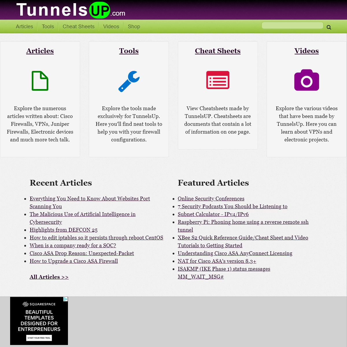 A complete backup of tunnelsup.com