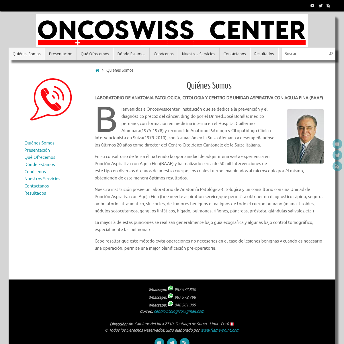 A complete backup of oncoswisscenter.com