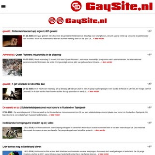 A complete backup of gaysite.nl