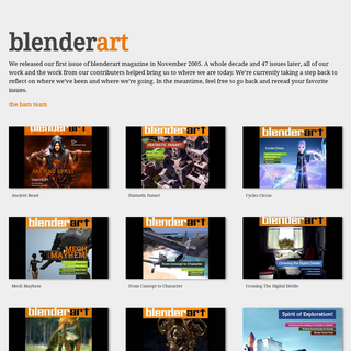 A complete backup of blenderart.org