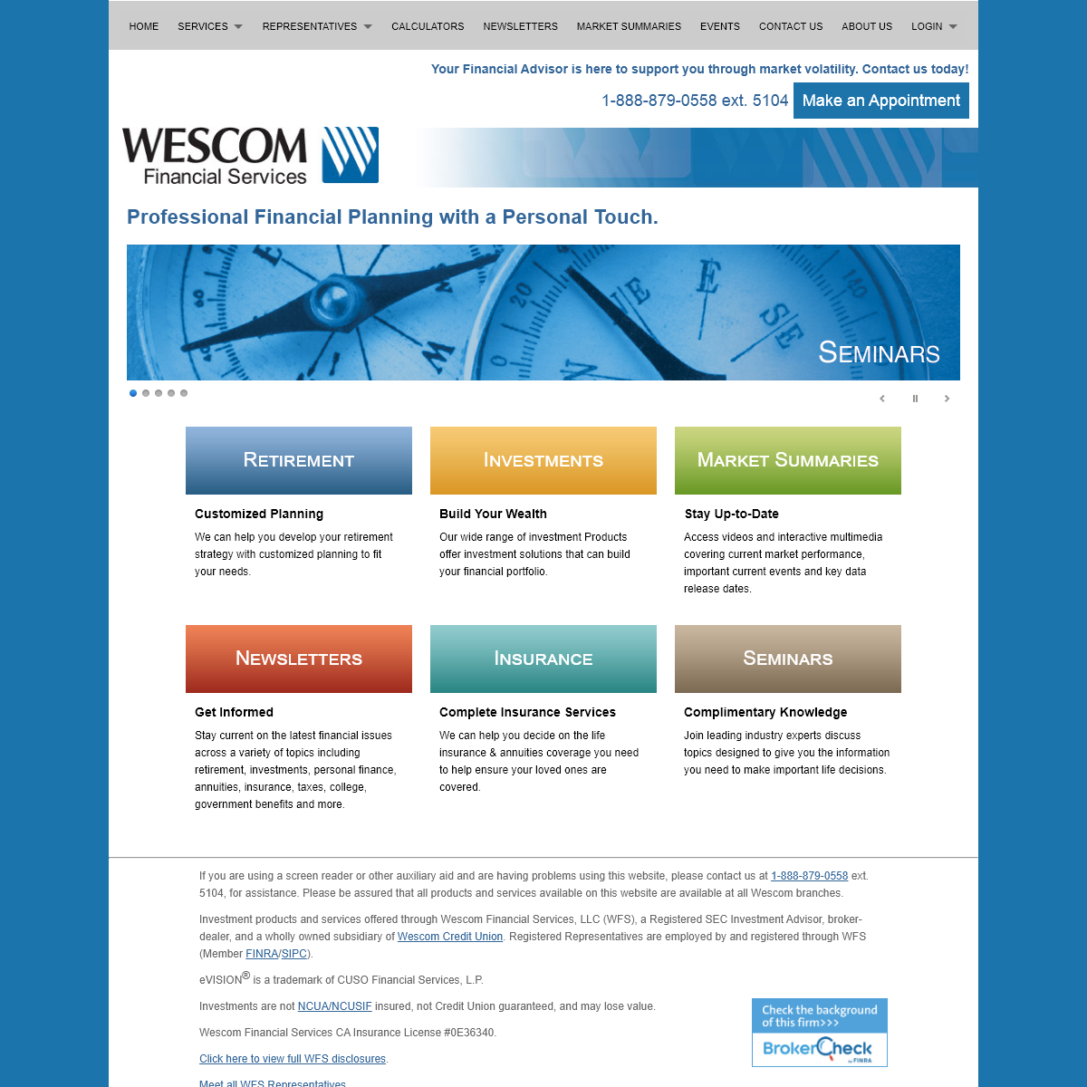 A complete backup of wescomfinancial.com