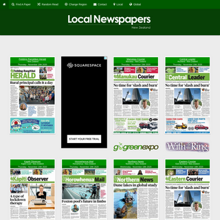 A complete backup of localnewspapers.co.nz