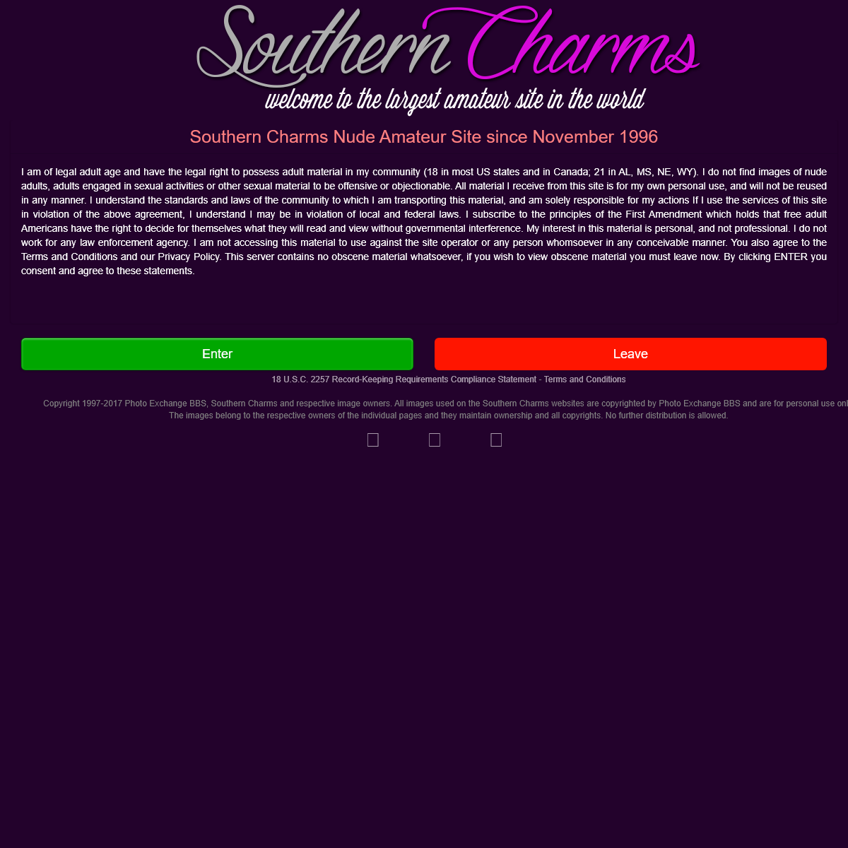 A complete backup of www.southern-charms4.com