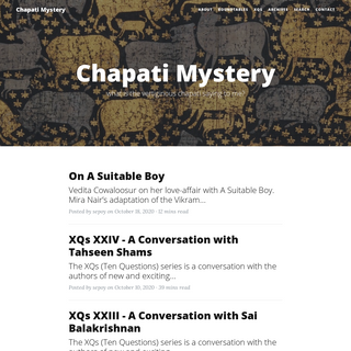 A complete backup of chapatimystery.com