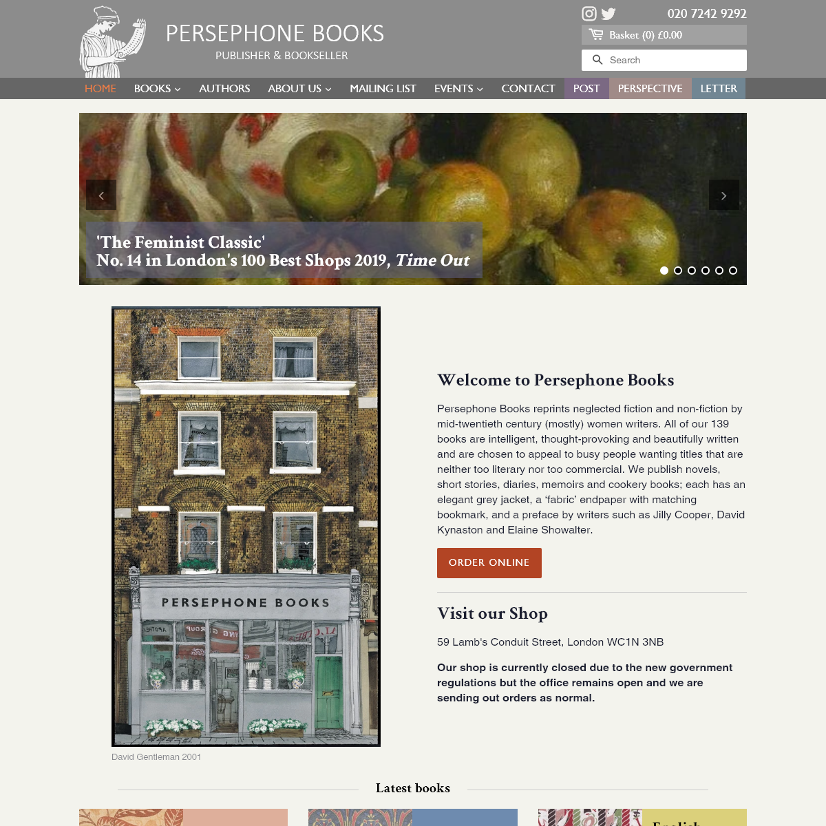 A complete backup of persephonebooks.co.uk