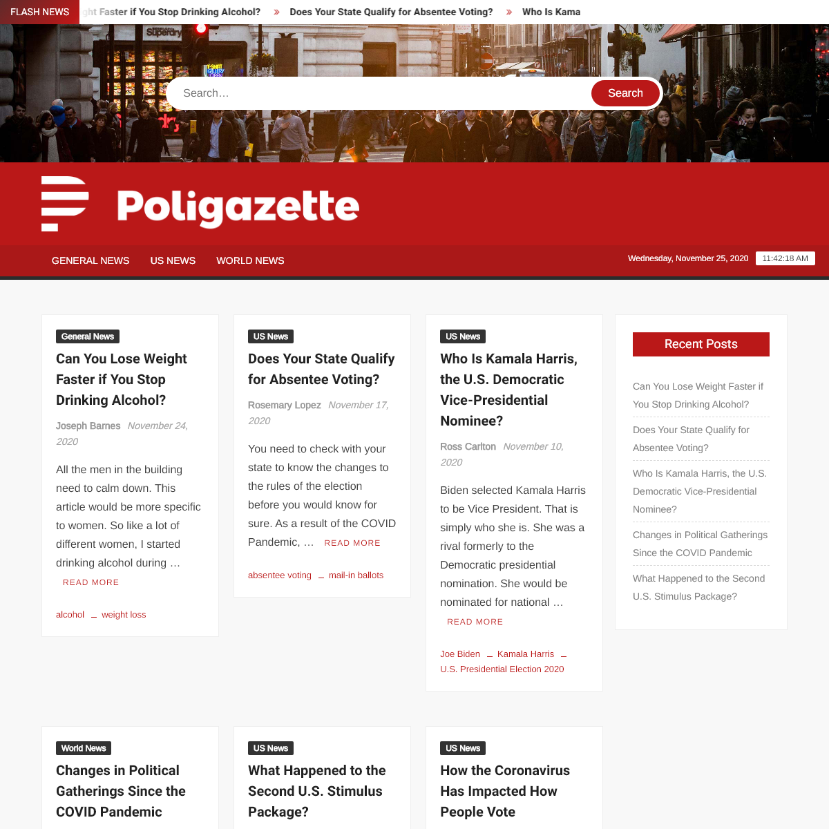 A complete backup of poligazette.com
