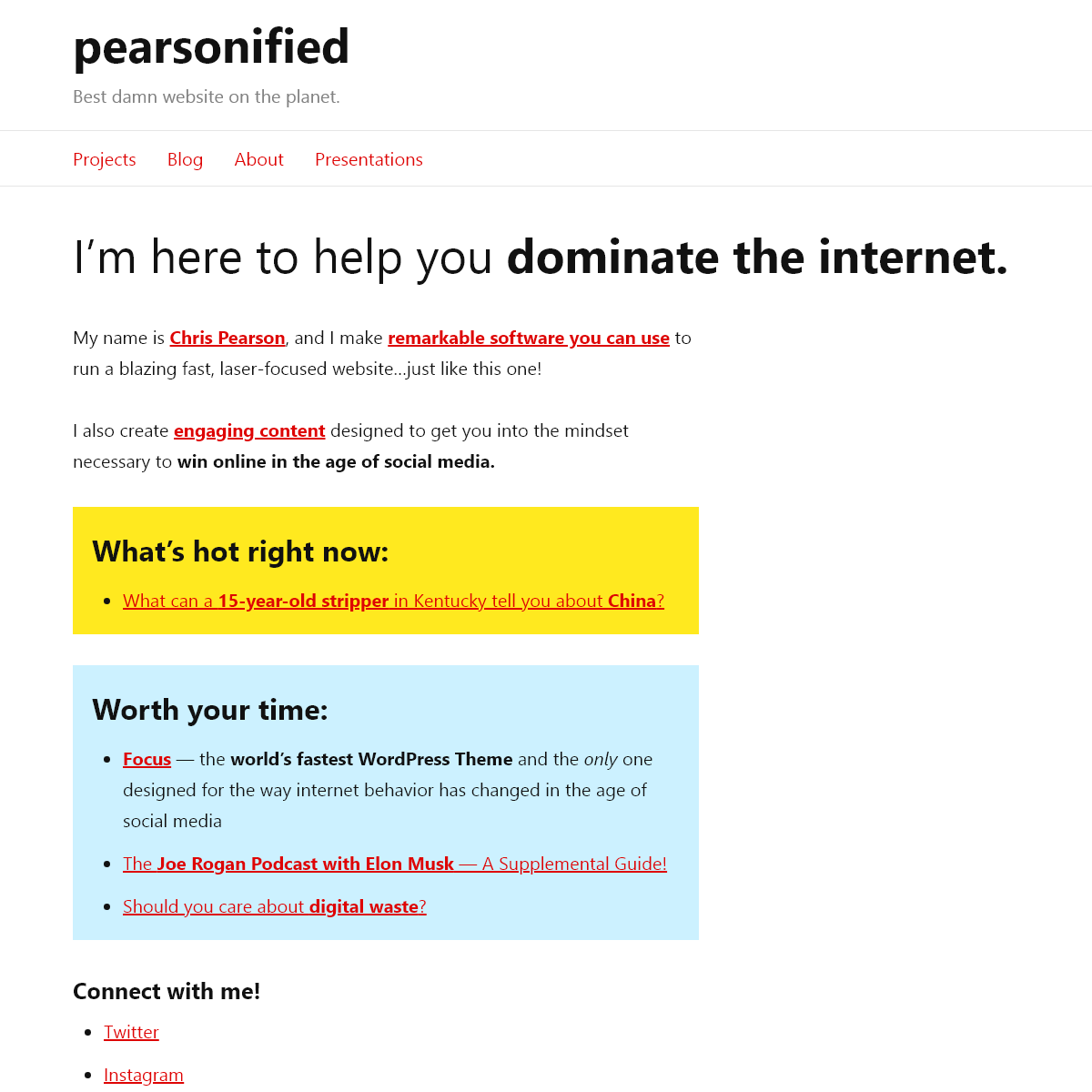 A complete backup of pearsonified.com