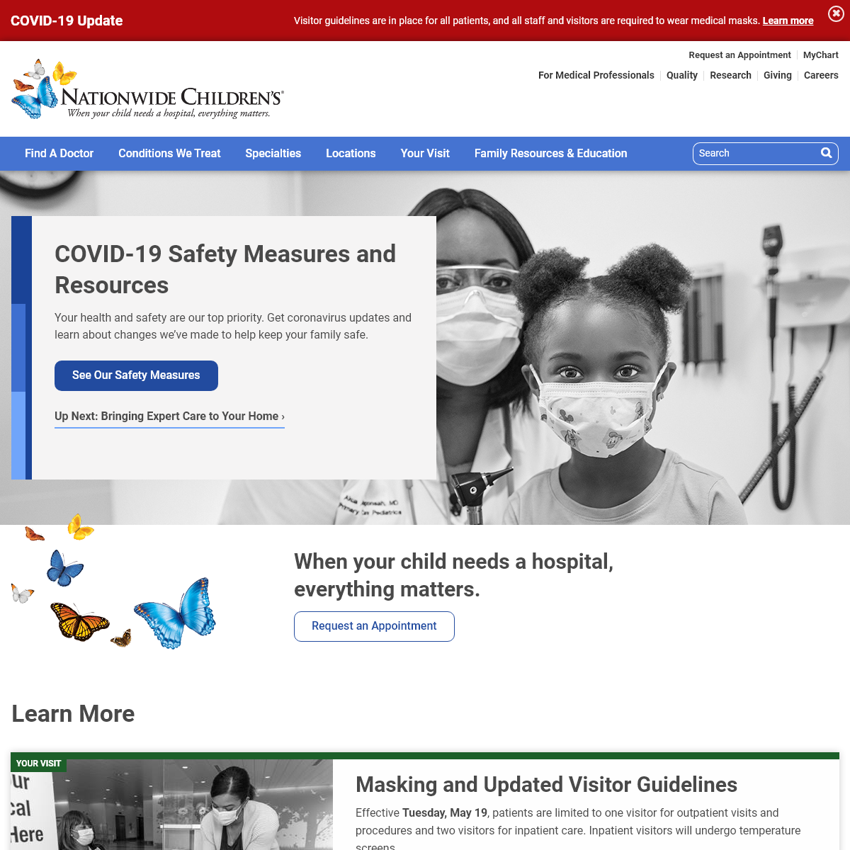 A complete backup of nationwidechildrens.org