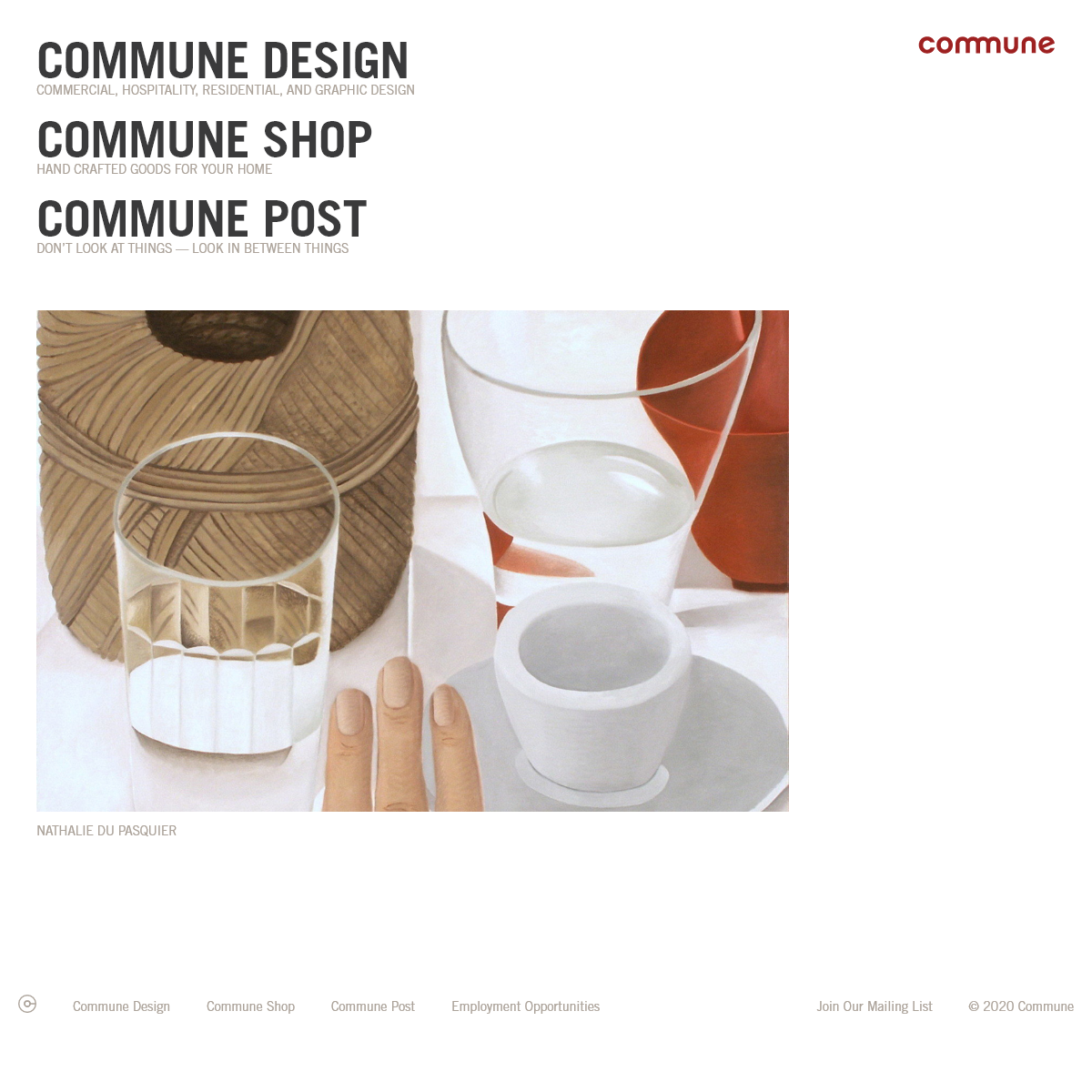 A complete backup of communedesign.com