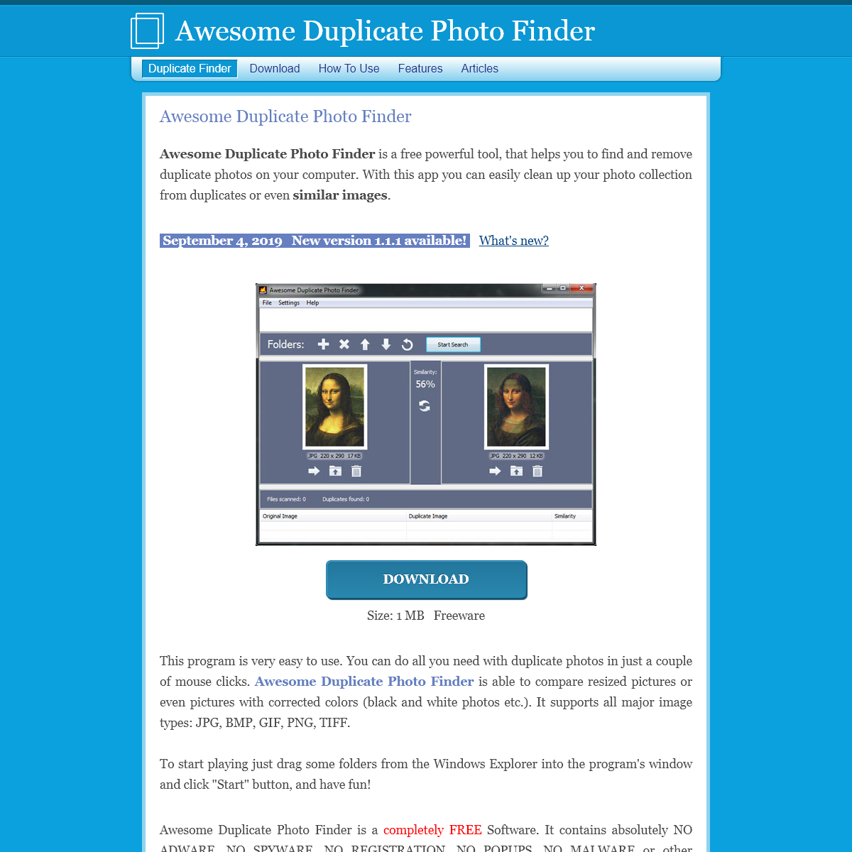 A complete backup of duplicate-finder.com