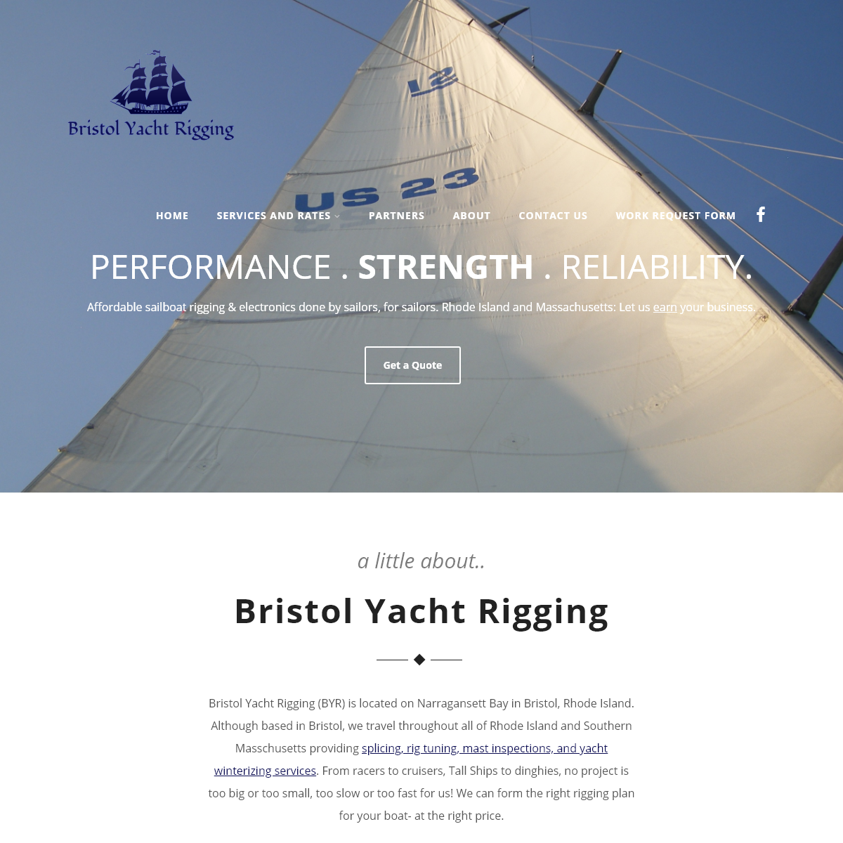 A complete backup of bristolyachtrigging.com