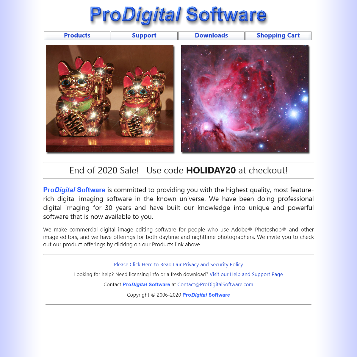 ProDigital Software Home