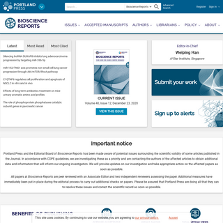 A complete backup of bioscirep.org