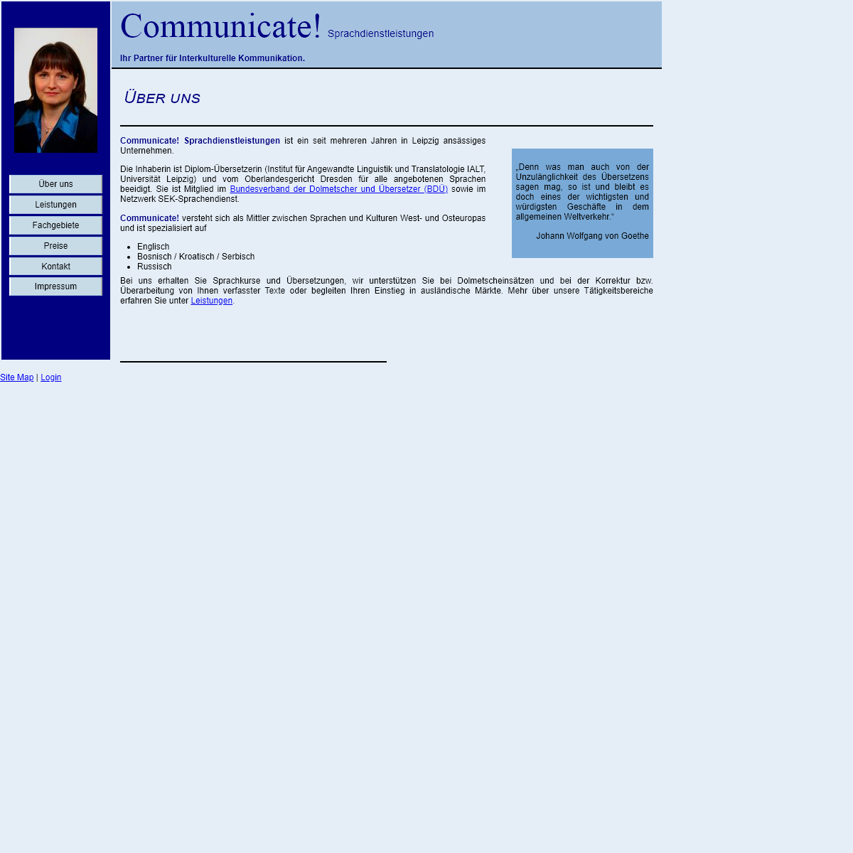 A complete backup of communicate-sdl.de