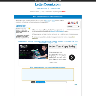 A complete backup of lettercount.com