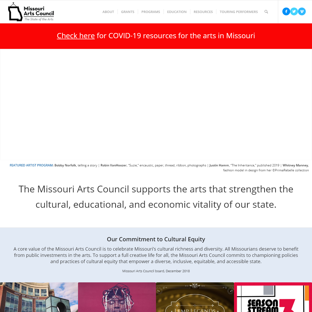 A complete backup of missouriartscouncil.org