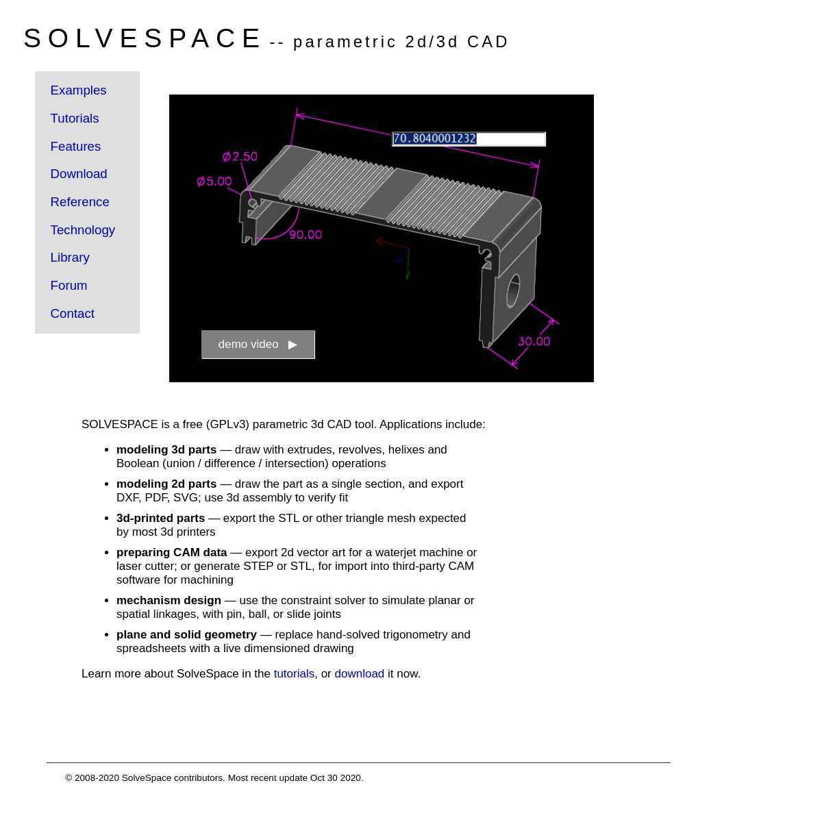 A complete backup of solvespace.com