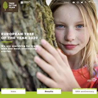 European Tree of the Year â€“ Results