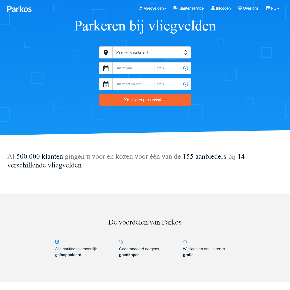 A complete backup of parkos.nl