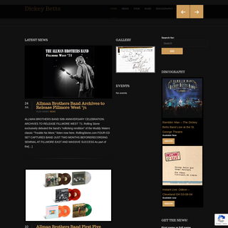 A complete backup of dickeybetts.com