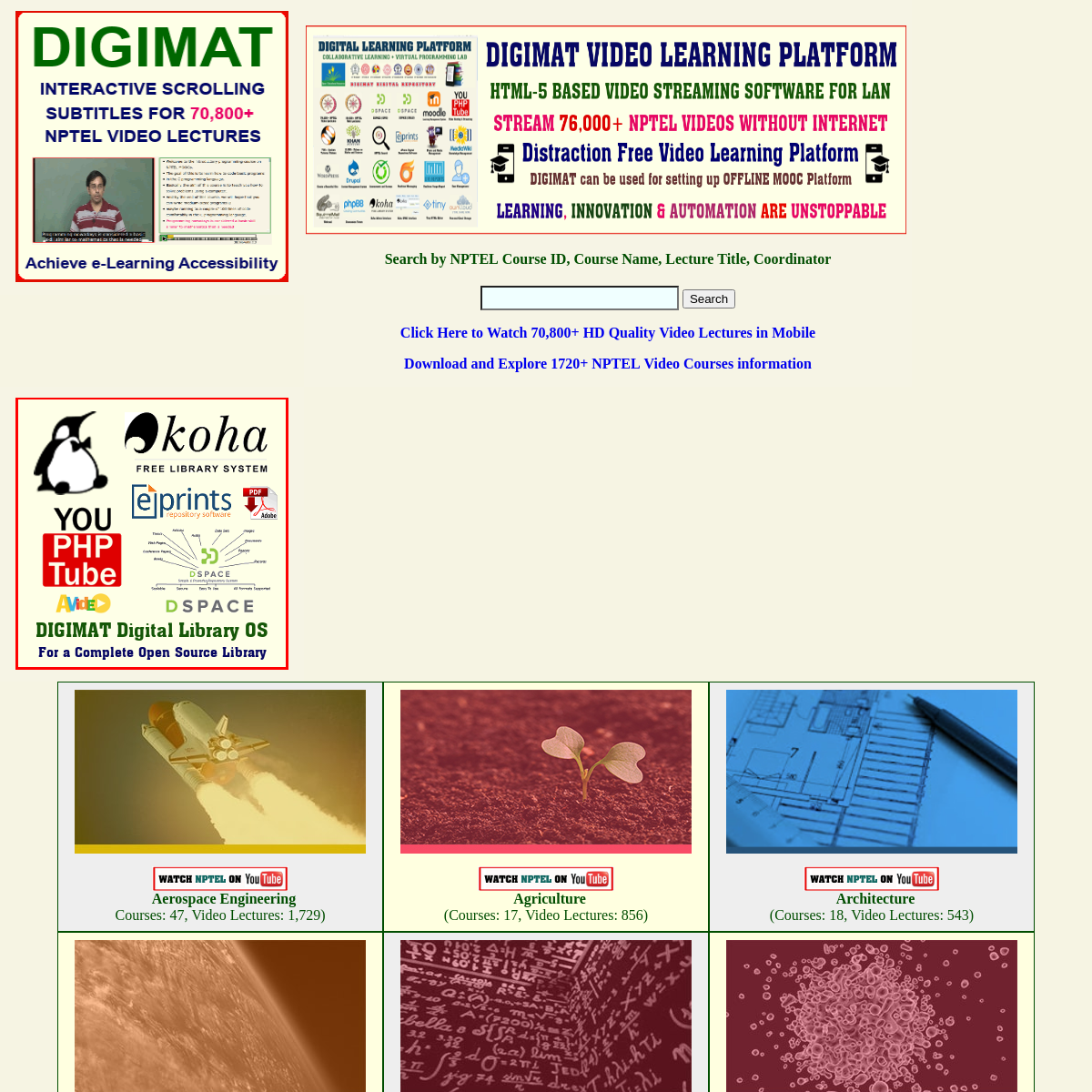 A complete backup of digimat.in