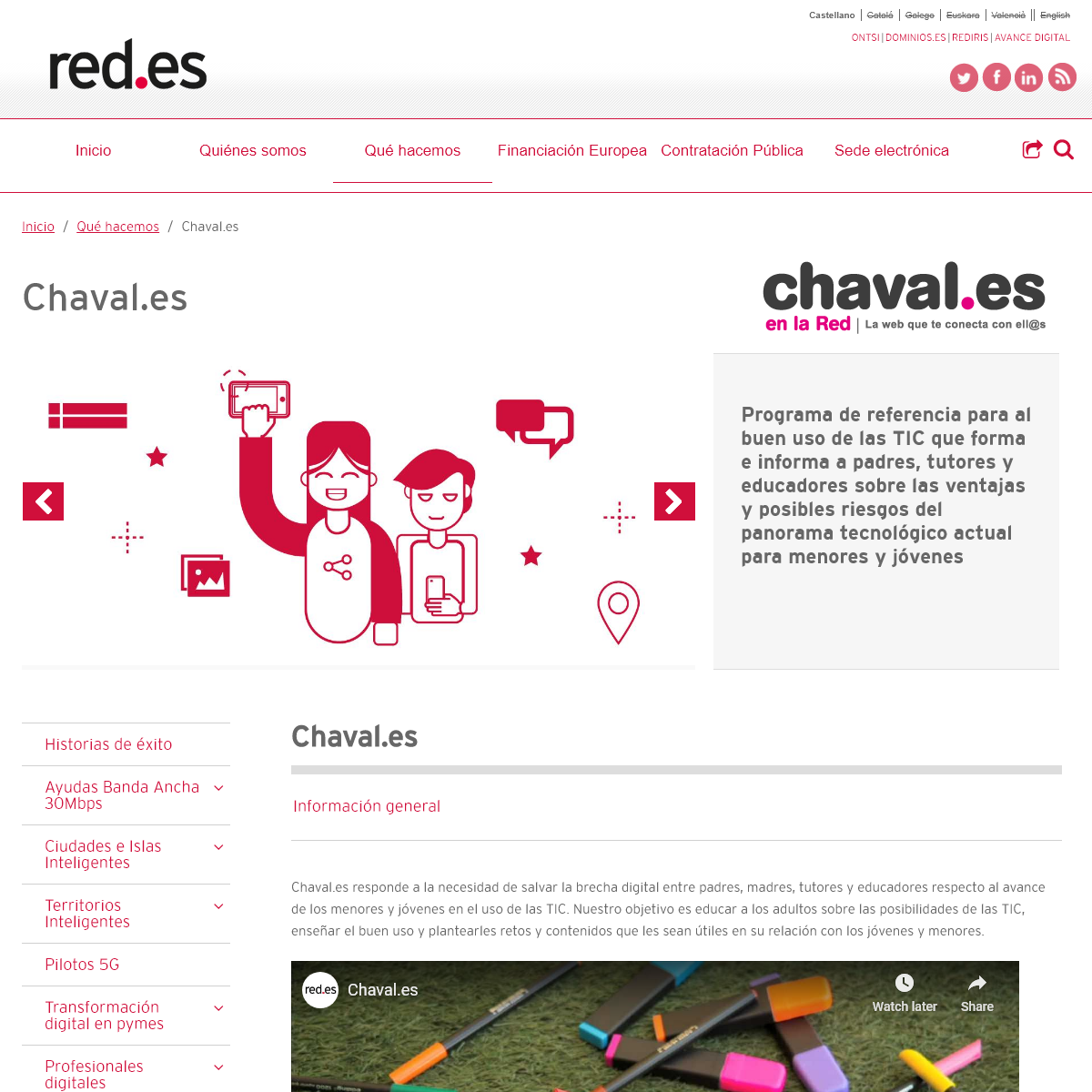 Chaval.es - Red.es