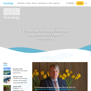 A complete backup of seacology.org