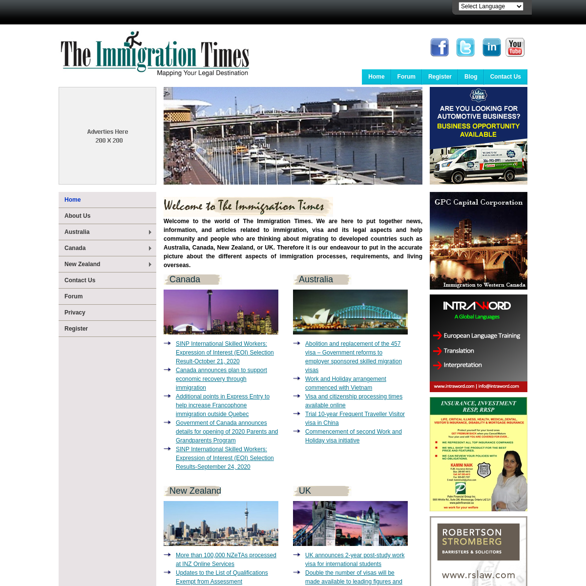 A complete backup of theimmigrationtimes.com