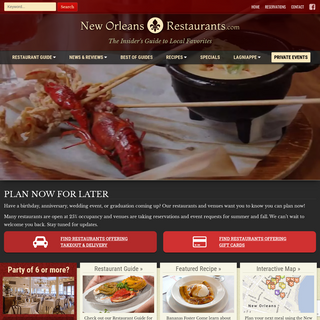 A complete backup of neworleansrestaurants.com