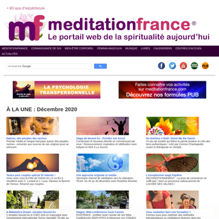 A complete backup of meditationfrance.com