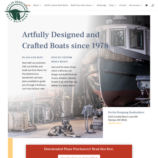 Devlin Designing Boat Builders - Artfully designed and crafted boats since 1978