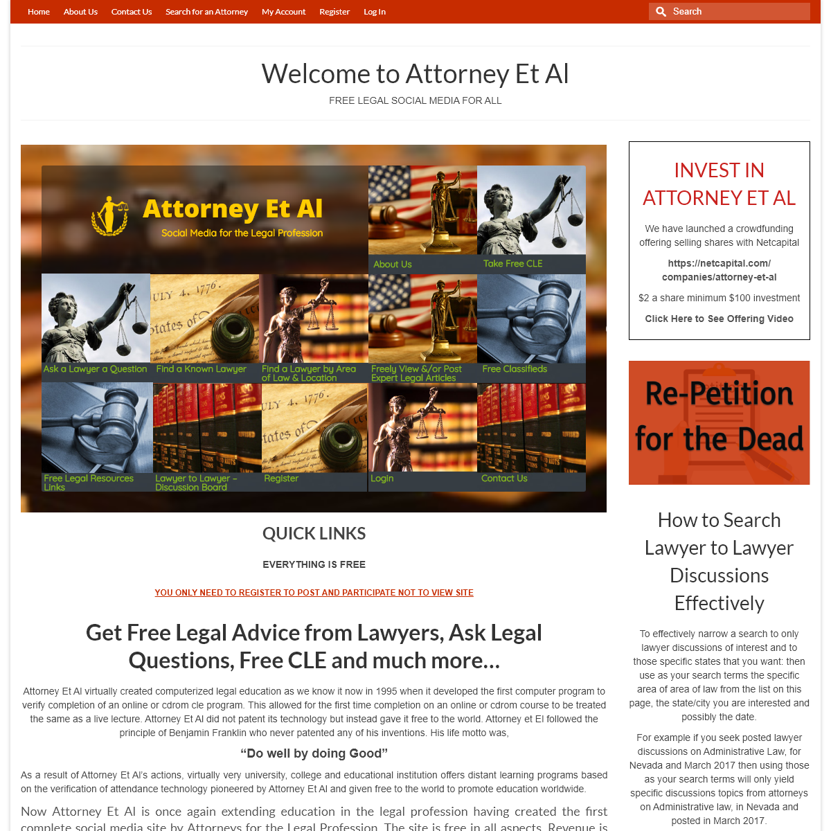 A complete backup of attorneyetal.com