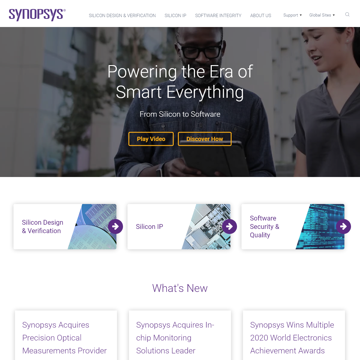 Synopsys - EDA Tools, Semiconductor IP and Application Security Solutions