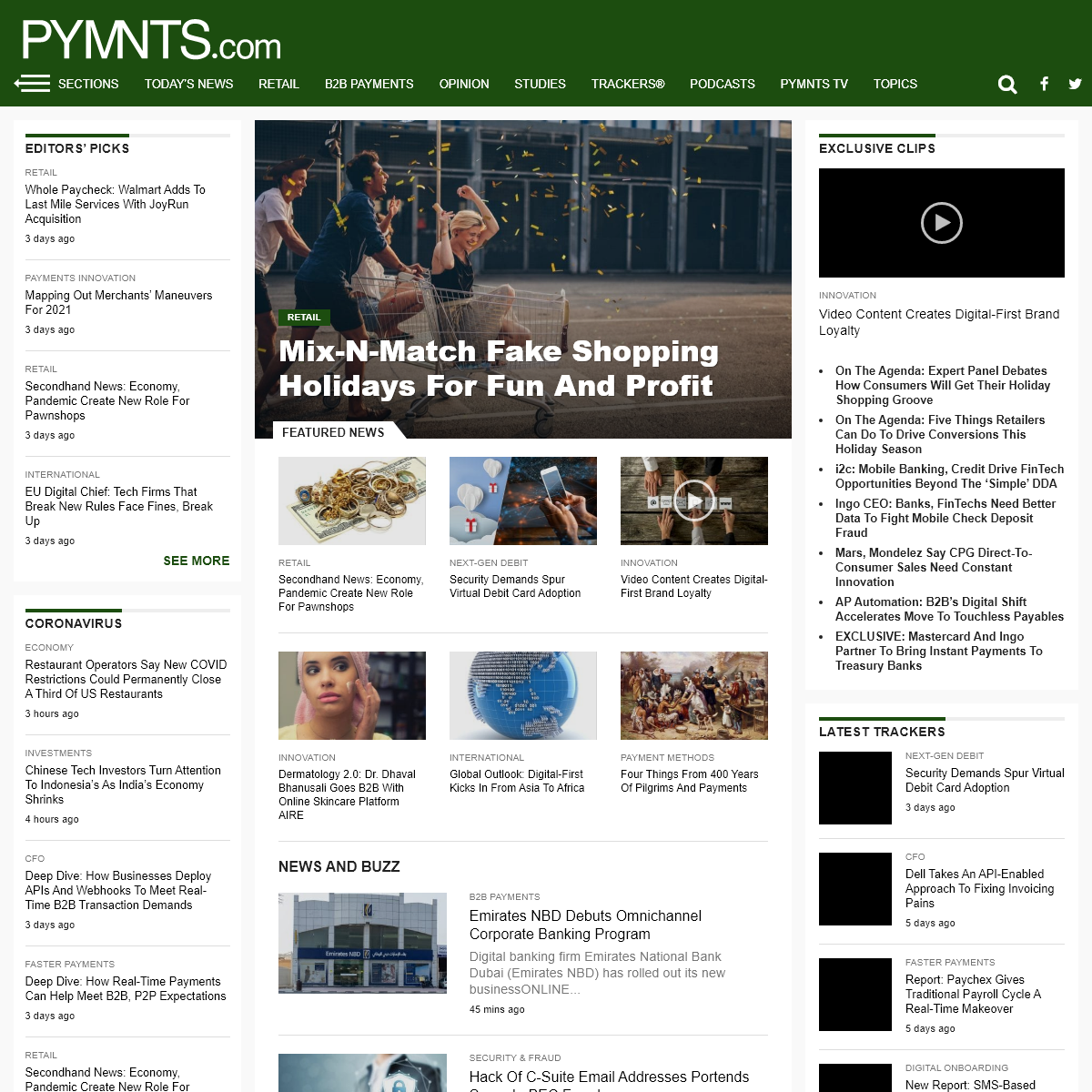 A complete backup of pymnts.com