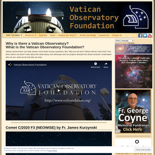 Home - Vatican Observatory Foundation