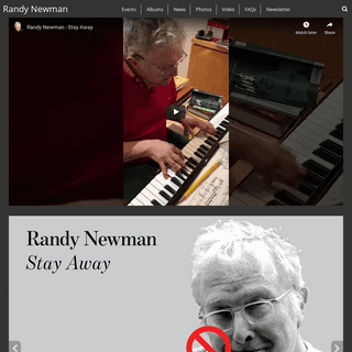 A complete backup of randynewman.com