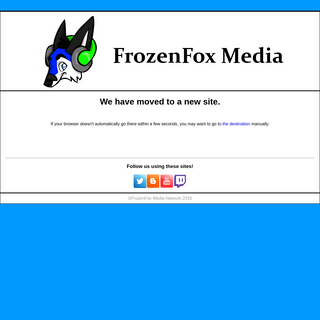 A complete backup of frozenfoxmedia.com
