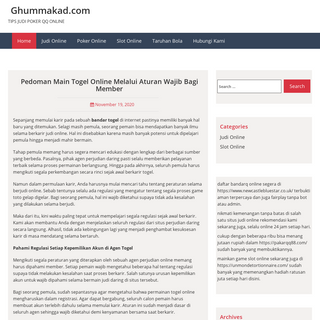 Ghummakad - Tips Bermain Judi Poker QQ Online Lengkap