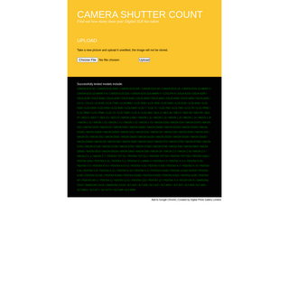 A complete backup of camerashuttercount.com