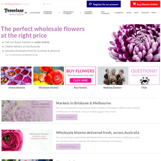 Flowers - Buy Fresh Flowers Online - Tesselaars